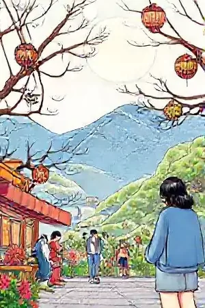 《时间当铺的暗号》封面：当铺柜台与倒走的旧钟