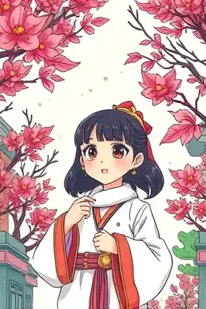 《屋檐下的四季》封面：老屋檐天井与四季植物